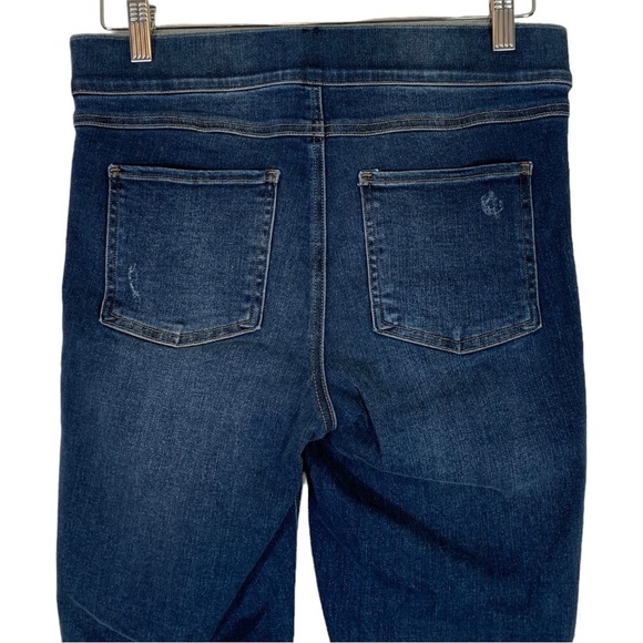 Spanx Distressed Ankle Skinny Jeans Size Medium - Picture 6 of 9